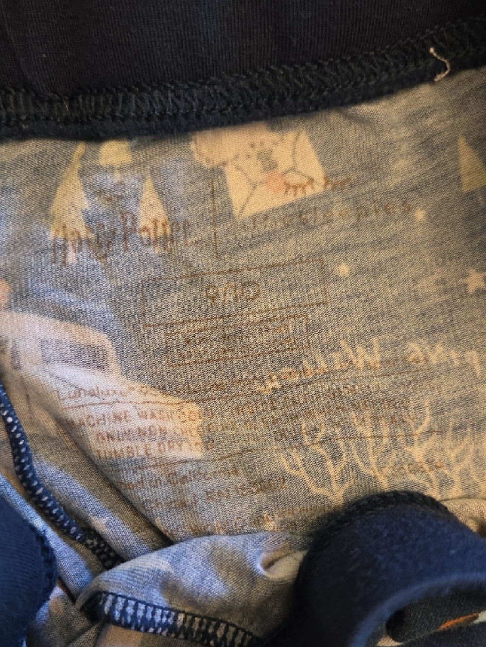 Little Sleepies Harry Potter Bamboo Pajamas 9/10 - Picture 2 of 3